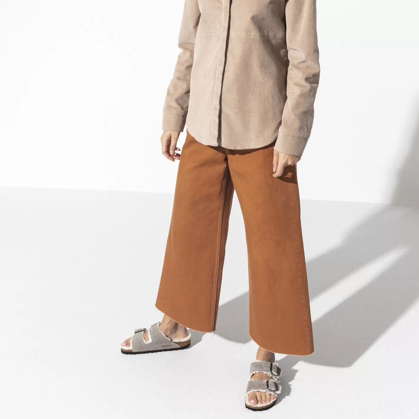 Flash Sale Birkenstock Arizona Shearling Stone Coin