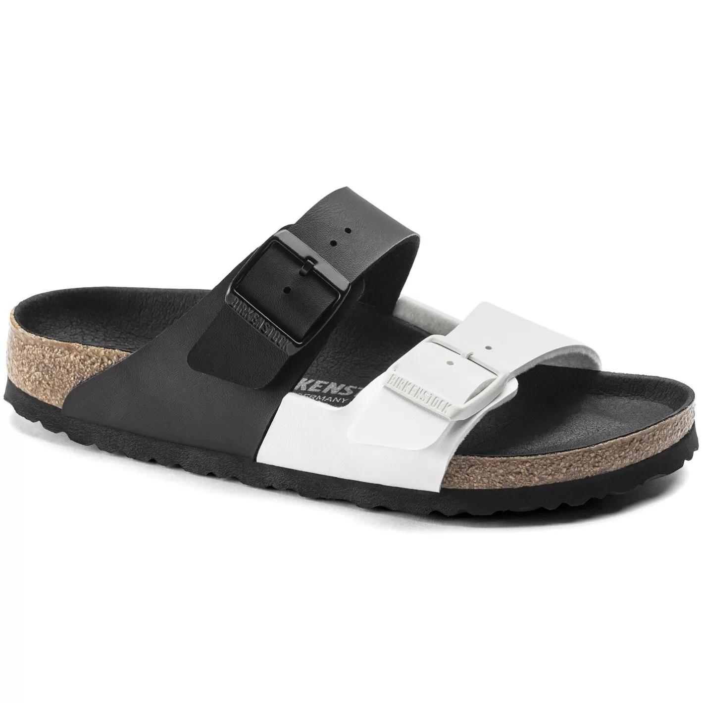 Shop Birkenstock Arizona Split Black/White