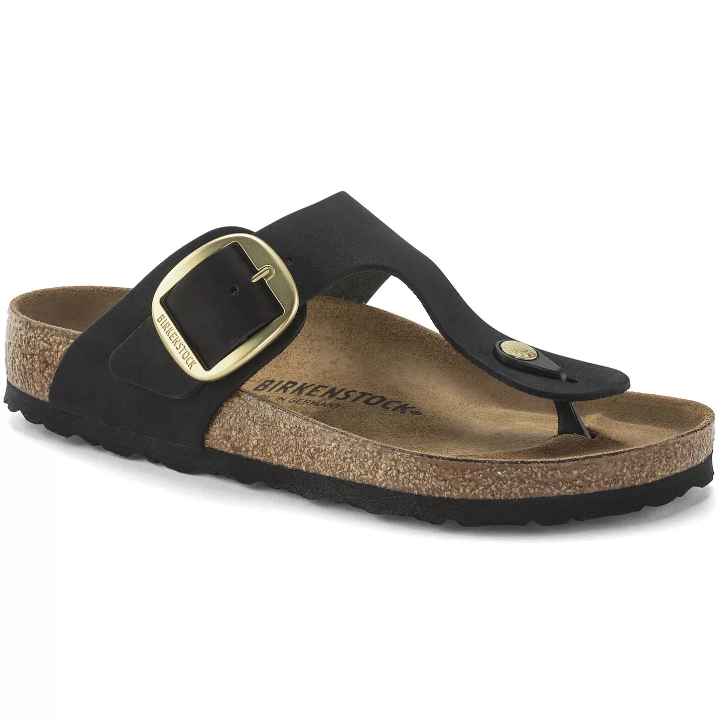 Cheap Birkenstock Gizeh Big Buckle Black