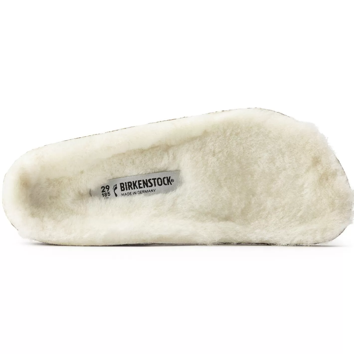 Clearance Birkenstock Kids Shearling Footbed Zermatt Sandshell/Creme