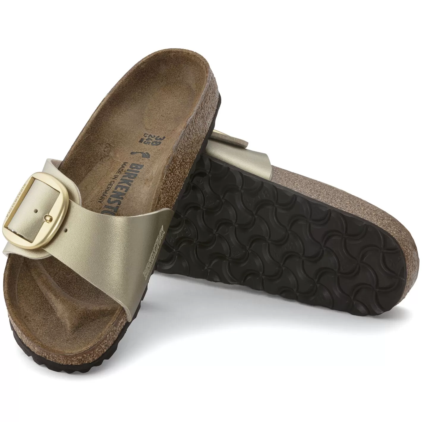 Best Birkenstock Madrid Big Buckle Gold