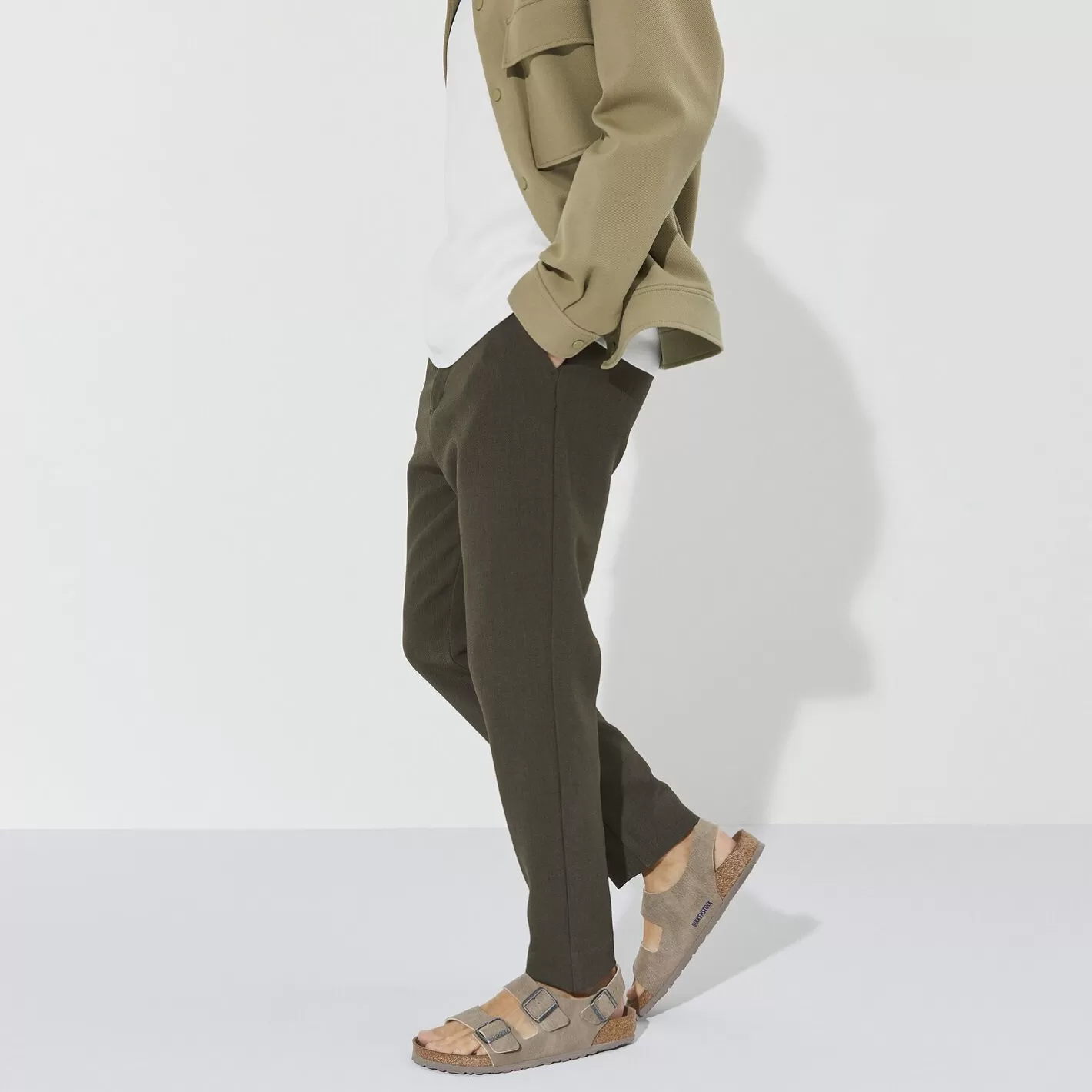 Flash Sale Birkenstock Milano Vegan Desert Dust Gray Taupe