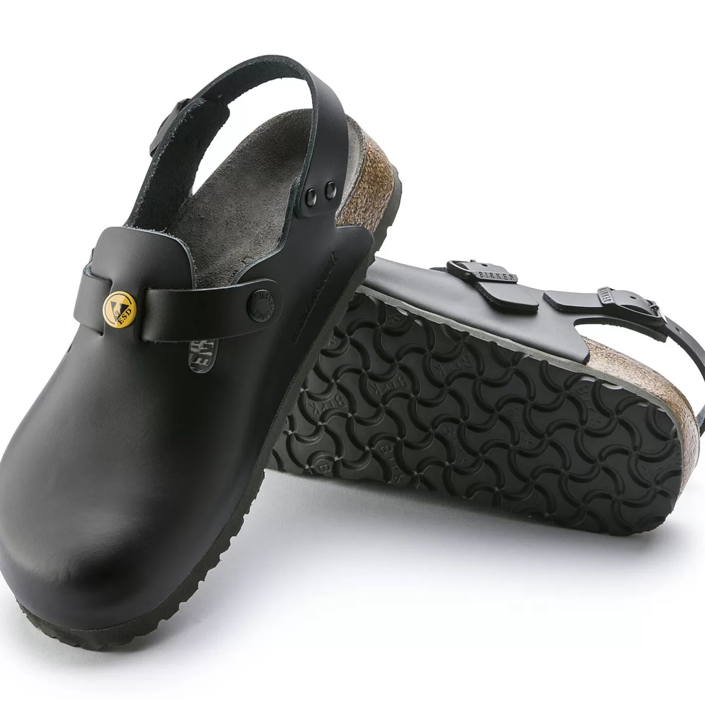 Clearance Birkenstock Tokio Esd Black